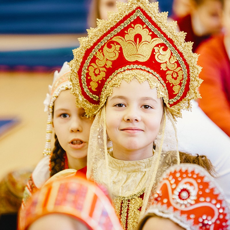 Сhildren had a wonderful time celebrating Russian Week