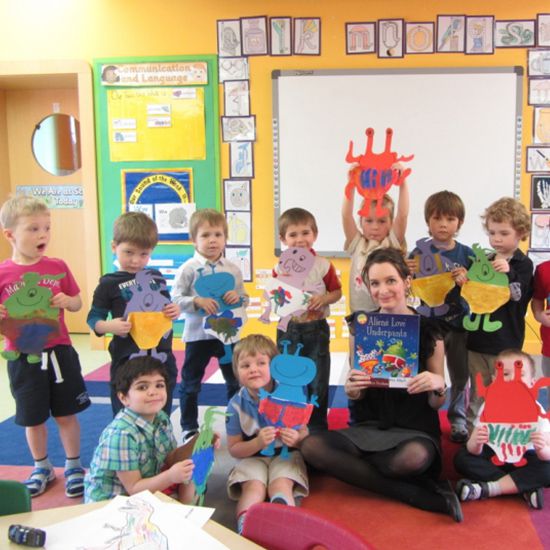 Celebrating book week in nursery