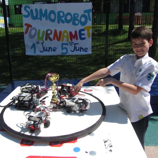 Sumo Robots battle