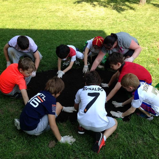 Gardening at CIS