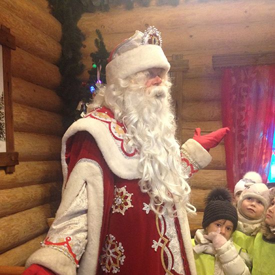 FATHER FROST VISIT